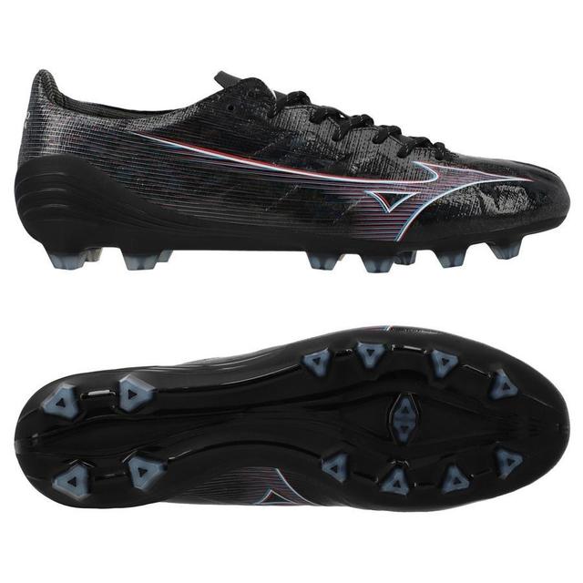 Mizuno Alpha Pro Fg/ag Black Pack - Black/red/blue, size 44 on Productcaster.