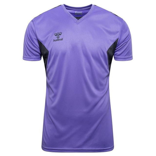 Hummel Playershirt Authentic - Purple/asphalt, size ['3XL'] on Productcaster.