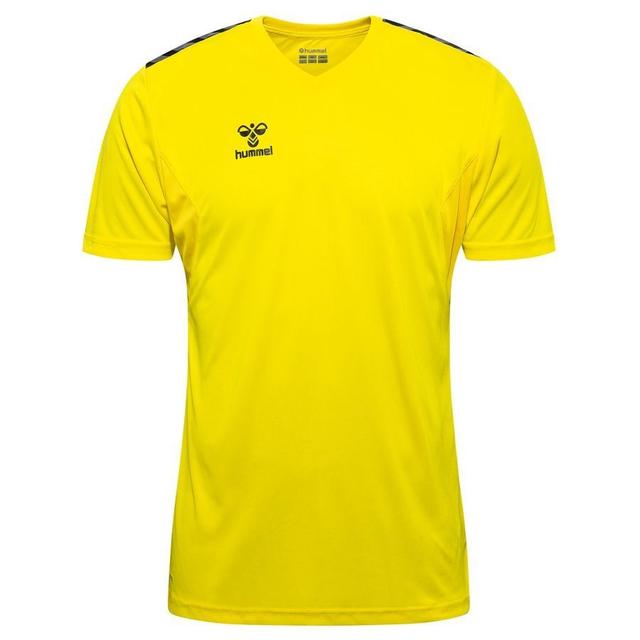 Hummel Playershirt Authentic - Blazing Yellow, size ['3XL'] on Productcaster.