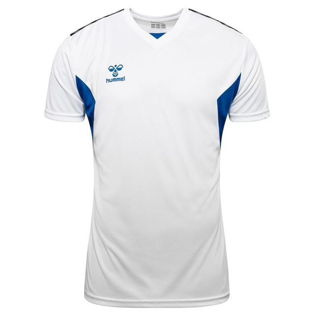 Hummel Playershirt Authentic - White/true Blue, size ['3XL'] on Productcaster.