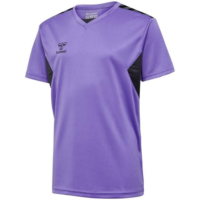 Hummel Playershirt Authentic - Purple/asphalt Kids, size 116 cm on Productcaster.