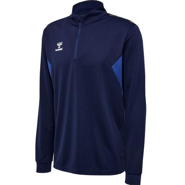 Hummel Training Shirt Authentic 1/2 Zip - Marine, size ['X-Small'] on Productcaster.