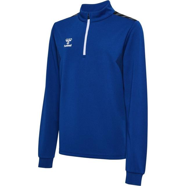 Hummel Trainingsshirt Authentic 1/2 Zip - Blauw Kids, maat 116 cm on Productcaster.