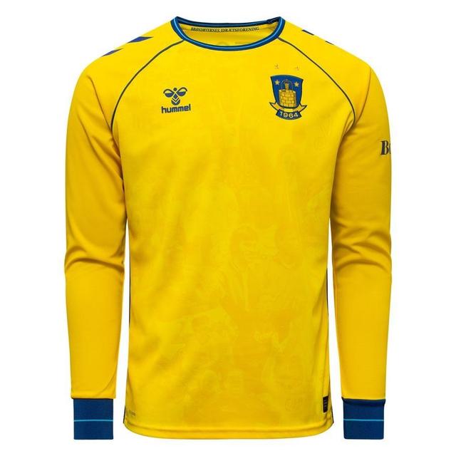 Brøndby IF Home Shirt 2024/25 Long Sleeves - Hummel, size Small on Productcaster.