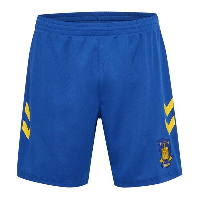 Brondby If Home Shorts 2024/25 - Hummel, size Large on Productcaster.