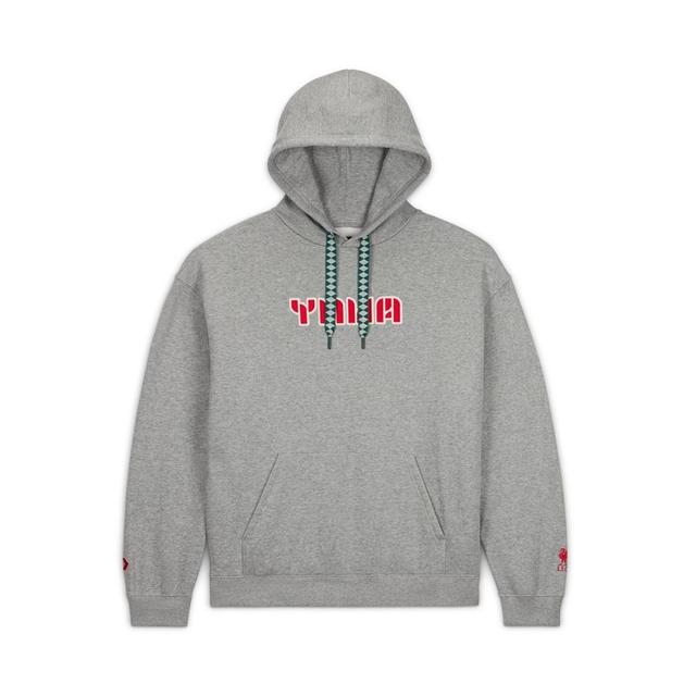 Converse X Liverpool Hoodie Logo - Grey/red, size Medium on Productcaster.