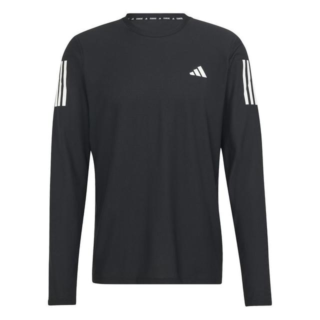 adidas Running Shirt Own The Run - Black Long Sleeves, size Large on Productcaster.