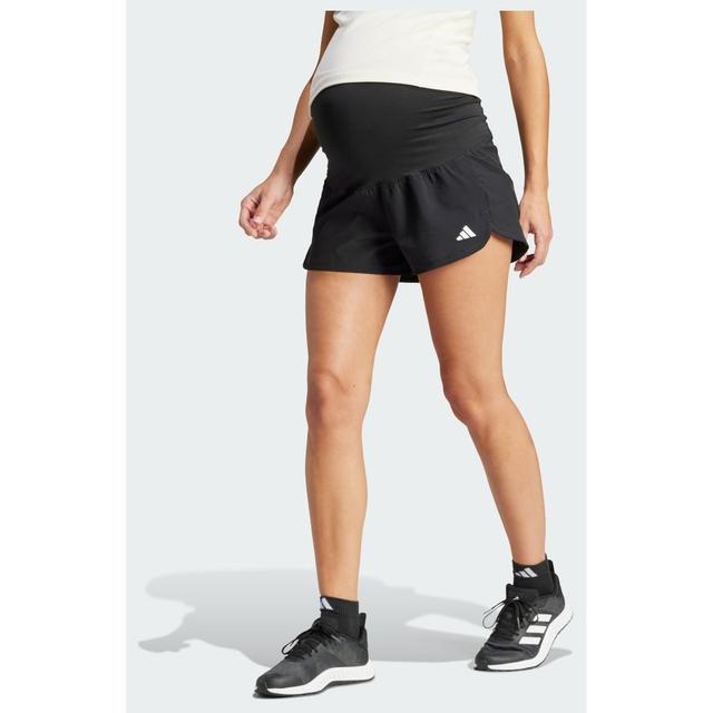 adidas Pacer Woven Stretch Training Maternity Shorts – Umstandsmode, Größe XX-Small on Productcaster.