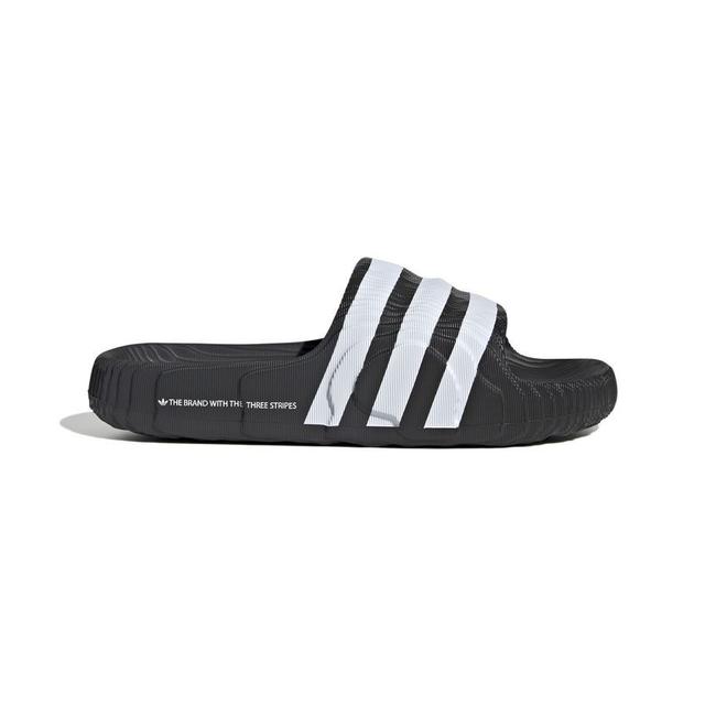 adidas Originals Slide Adilette 22 - Core Black/cloud White, size 43⅓ on Productcaster.