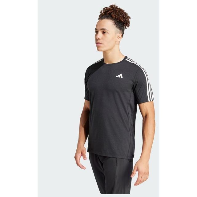 adidas Own The Run 3-stripes Tee, størrelse 3XL on Productcaster.