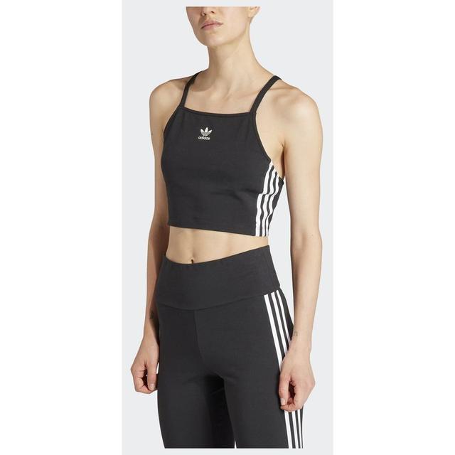 adidas Original Adicolor 3-stripes Crop Top, størrelse ['Small'] on Productcaster.