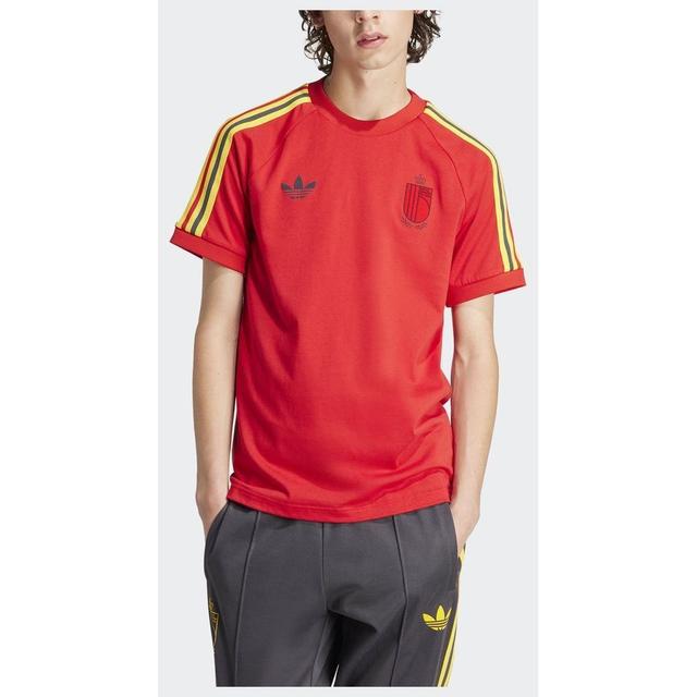 adidas Belgium Adicolor 3-stripes Tee, størrelse X-Large on Productcaster.