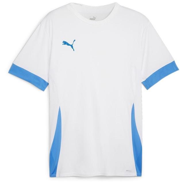 PUMA Training T-shirt Teamgoal - White/electric Blue Lemonade, size XX-Large on Productcaster.