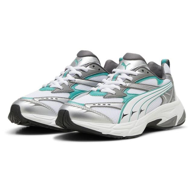 PUMA Sneaker Morphic - PUMA White/green/grey, size 37½ on Productcaster.