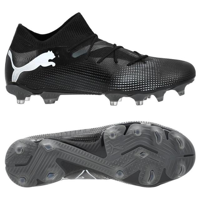 PUMA Future 7 Match Fg/ag Eclipse - PUMA Black/PUMA White, size 42½ on Productcaster.