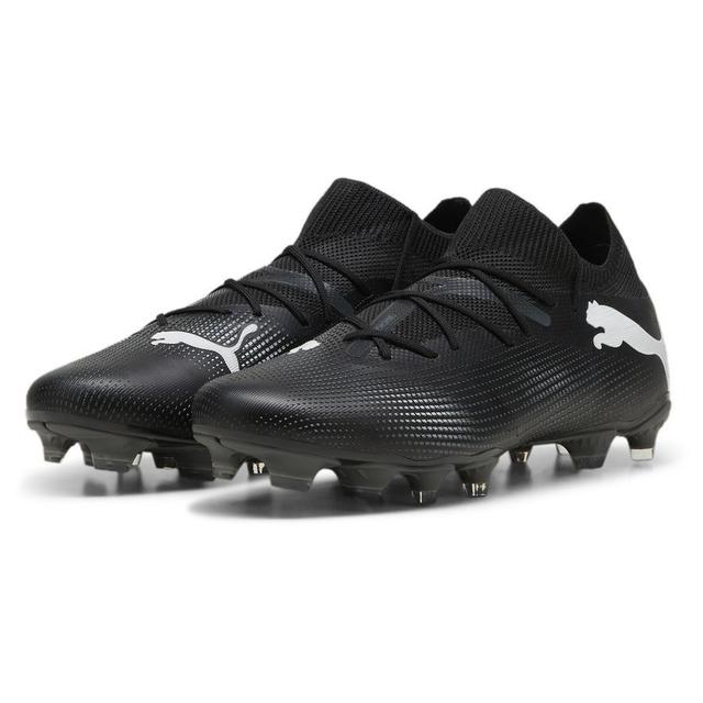 PUMA Future 7 Match FG/AG Eclipse - Schwarz/Weiß - Rasen (FG) / Kunstrasen (AG), Größe 47 on Productcaster.