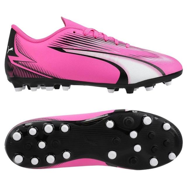 PUMA Ultra Play MG Phenomenal - Poison Pink/Weiß/Schwarz Kinder - Rasen (FG) / Kunstrasen (AG), Größe 37½ on Productcaster.