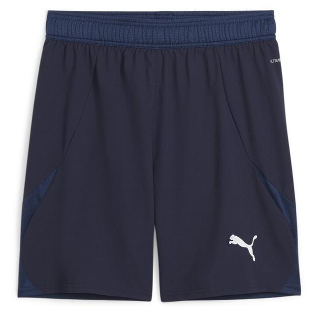 Teamfinal Shorts PUMA Navy-PUMA White-persian Blue, størrelse ['X-Small'] on Productcaster.