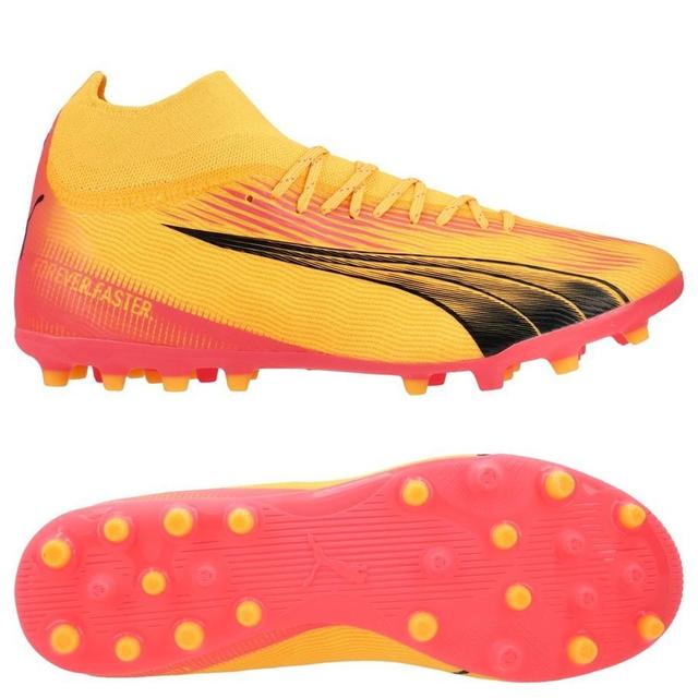 PUMA Ultra Pro Mg Forever Faster - Sun Stream/PUMA Black/sunset Glow, size 44 on Productcaster.