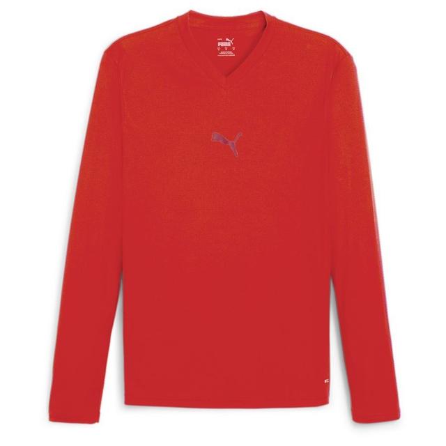 Teamgoal Baselayer Tee Ls PUMA Red-fast Red, size ['Small'] on Productcaster.