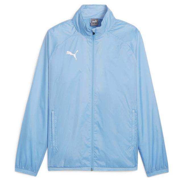 PUMA Jacket Teamgoal All Weather - Team Light Blue/PUMA White, size Large on Productcaster.