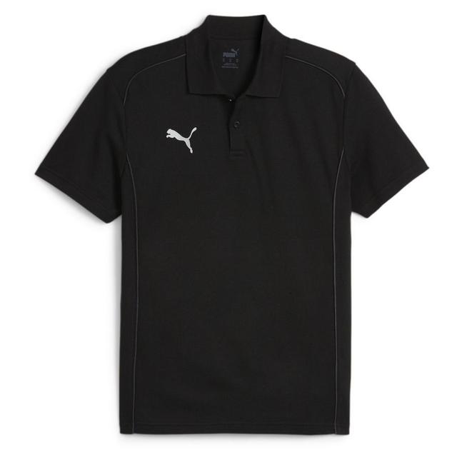 Teamfinal Casuals Polo PUMA Black-PUMA Silver, size ['Small'] on Productcaster.