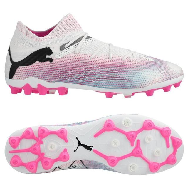 PUMA Future 7 Ultimate Mg Phenomenal - White/black/poison Pink, size 41 on Productcaster.