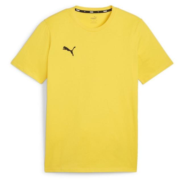 PUMA T-shirt Teamgoal Casuals - Faster Yellow/PUMA Black, size Medium on Productcaster.