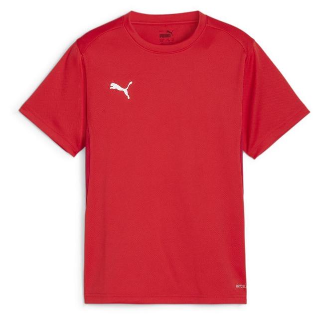 PUMA Training T-shirt Teamgoal - PUMA Red/PUMA White Kids, size M/152 cm on Productcaster.