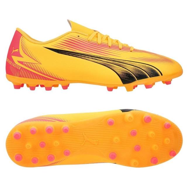 PUMA Ultra Play Mg Forever Faster - Sun Stream/PUMA Black/sunset Glow, size 44½ on Productcaster.