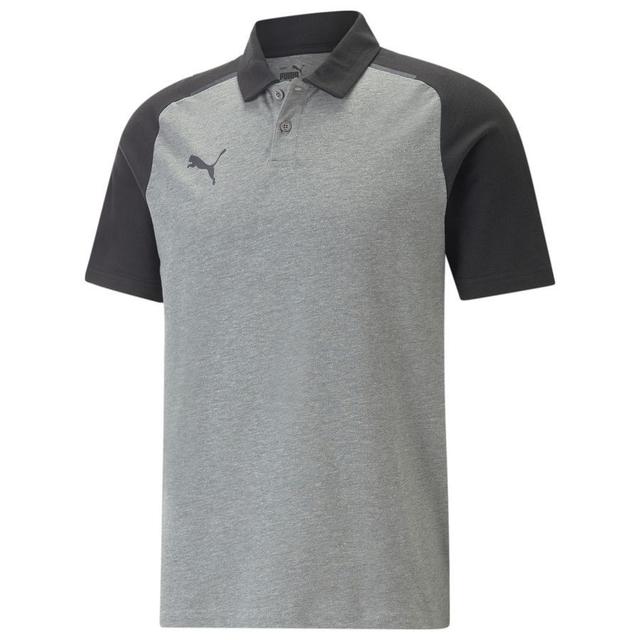 Teamcup Casuals Polo Medium Gray Heather - PUMA, size Medium on Productcaster.