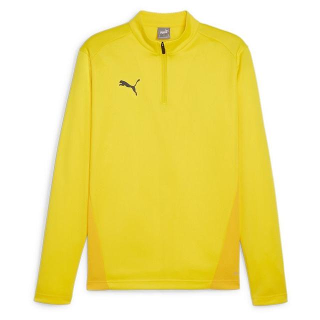 Teamgoal Training 1/4 Zip Top Faster Yellow-PUMA Black-sport Yellow, size ['X-Small'] on Productcaster.