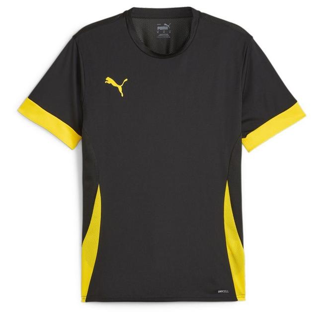 PUMA Training T-shirt Teamgoal - PUMA Black/yellow, size X-Small on Productcaster.