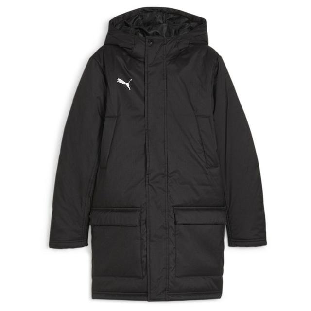 PUMA Winter Jacket Teamfinal - PUMA Black/PUMA Silver Kids, size XS/128 cm on Productcaster.