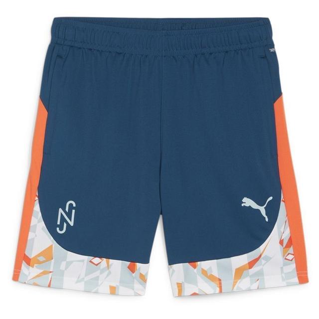 PUMA Training Shorts Njr Creativity - Ocean Tropic/hot Heat, size Medium on Productcaster.