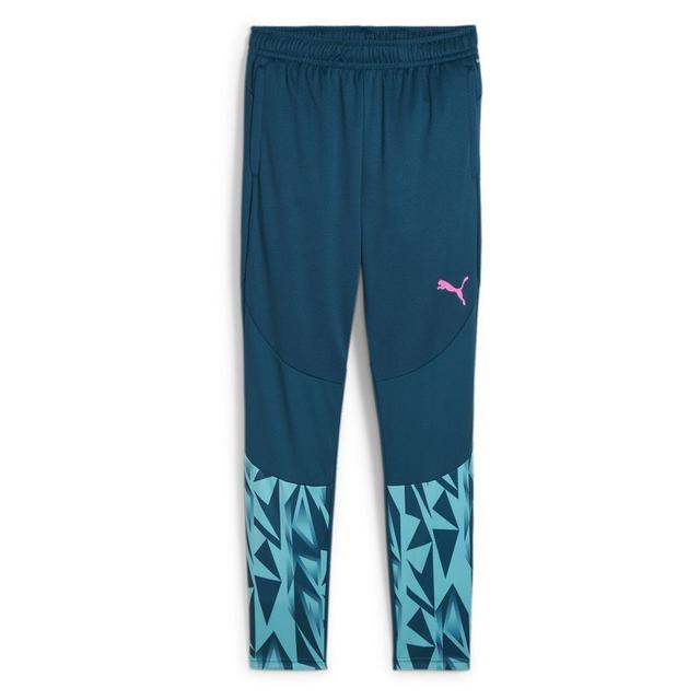 PUMA Training Trousers Individualfinal - Navy/bright Aqua, size X-Small on Productcaster.