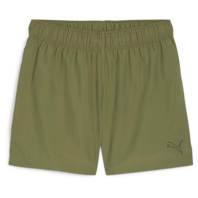 Mass Merchants Active Woven Shorts Olive Green - PUMA, size Medium on Productcaster.