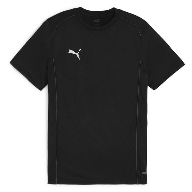 PUMA T-shirt Teamfinal Casuals - PUMA Black/PUMA Silver, size Medium on Productcaster.