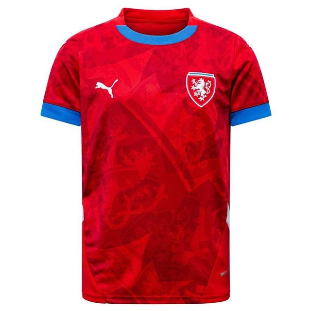 Tjekkiet Hjemmebanetrøje EURO 2024 Børn - PUMA, størrelse M/152 cm on Productcaster.