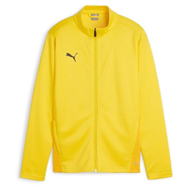 PUMA Training Jacket Teamgoal - Yellow/PUMA Black Kids, size M/152 cm on Productcaster.