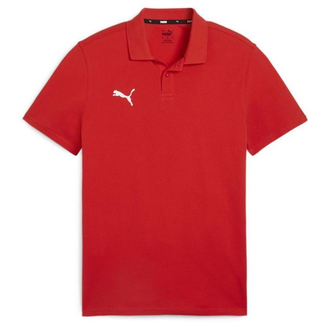 Teamgoal Casuals Polo PUMA Red-PUMA White, størrelse Medium on Productcaster.