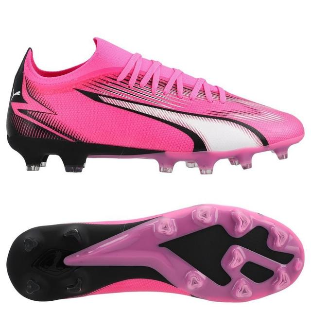 PUMA Ultra Match Fg/ag Phenomenal - Poison Pink/PUMA White/PUMA Black, size 46½ on Productcaster.