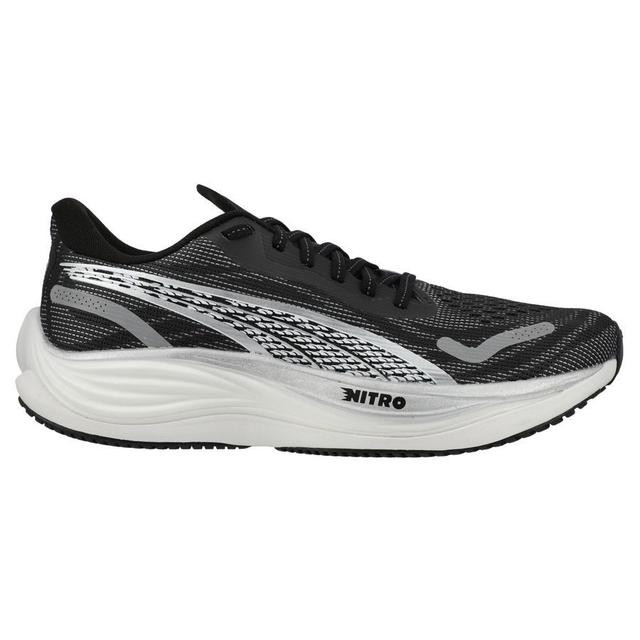 PUMA Running Shoe Velocity Nitro 3 - PUMA Black/PUMA White/PUMA Silver, size 40½ on Productcaster.