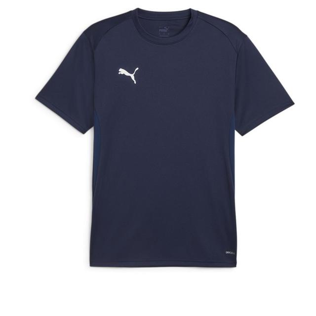 PUMA Training T-shirt Teamgoal - PUMA Navy/PUMA White, size ['X-Small'] on Productcaster.