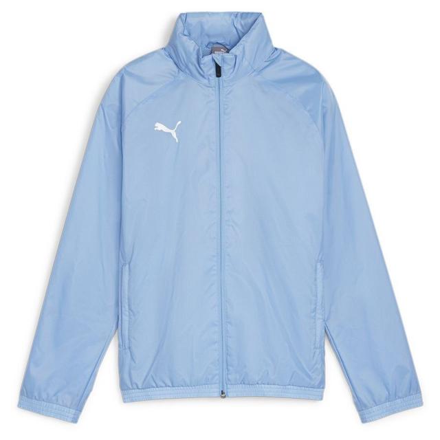 PUMA Jacka teamGOAL All Weather - Blå/Vit Barn, storlek XS/128 cm on Productcaster.