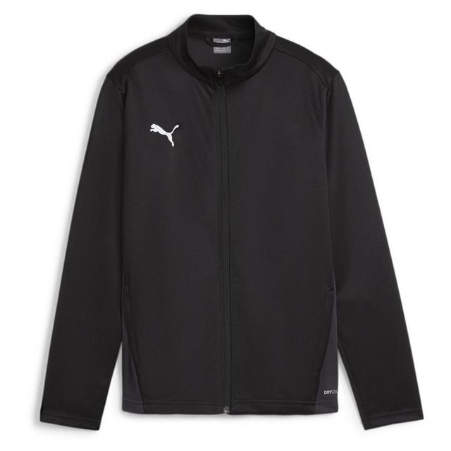 PUMA Training Jacket Teamgoal - PUMA Black/PUMA White/dark Grey Kids, size XS/128 cm on Productcaster.