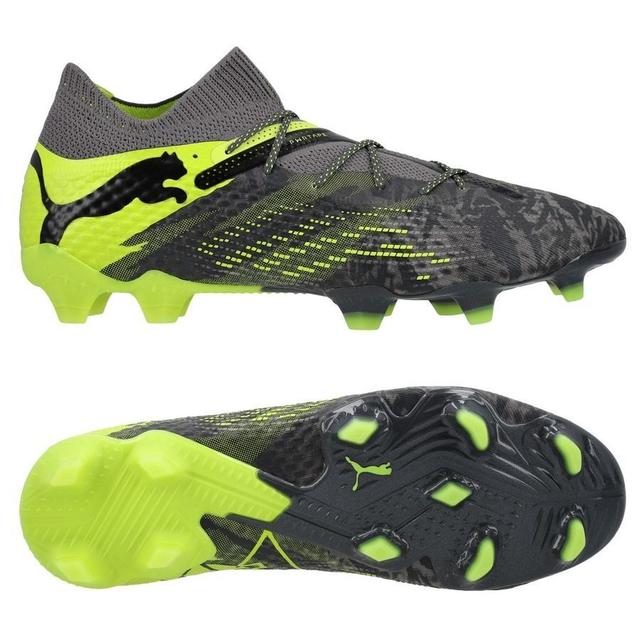 PUMA Future 7 Ultimate Fg/ag Rush - Strong Gray/cool Dark Gray/electric Lime Limited Edition, size 47 on Productcaster.