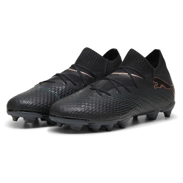 PUMA Future 7 Pro FG/AG Eclipse - Sort/Hvid Børn - Græs (FG) / Kunstgræs (AG), størrelse 29 on Productcaster.