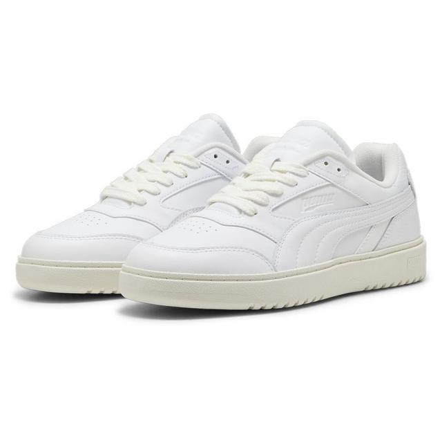 PUMA Doublecourt Club 48 PUMA White-warm White, size 42½ on Productcaster.