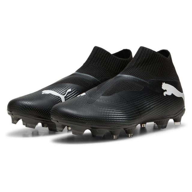 PUMA Future 7 Match + Laceless FG/AG Eclipse - PUMA Black/PUMA White, size 44½ on Productcaster.